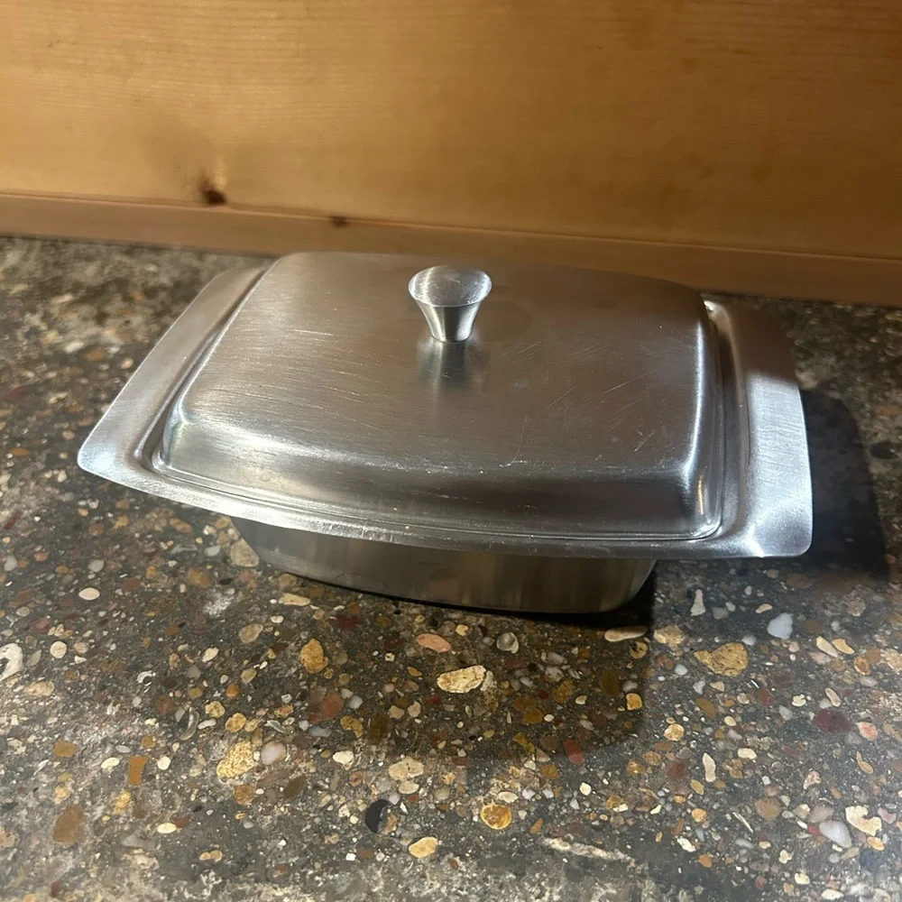 Stainless Steel Butter Dish